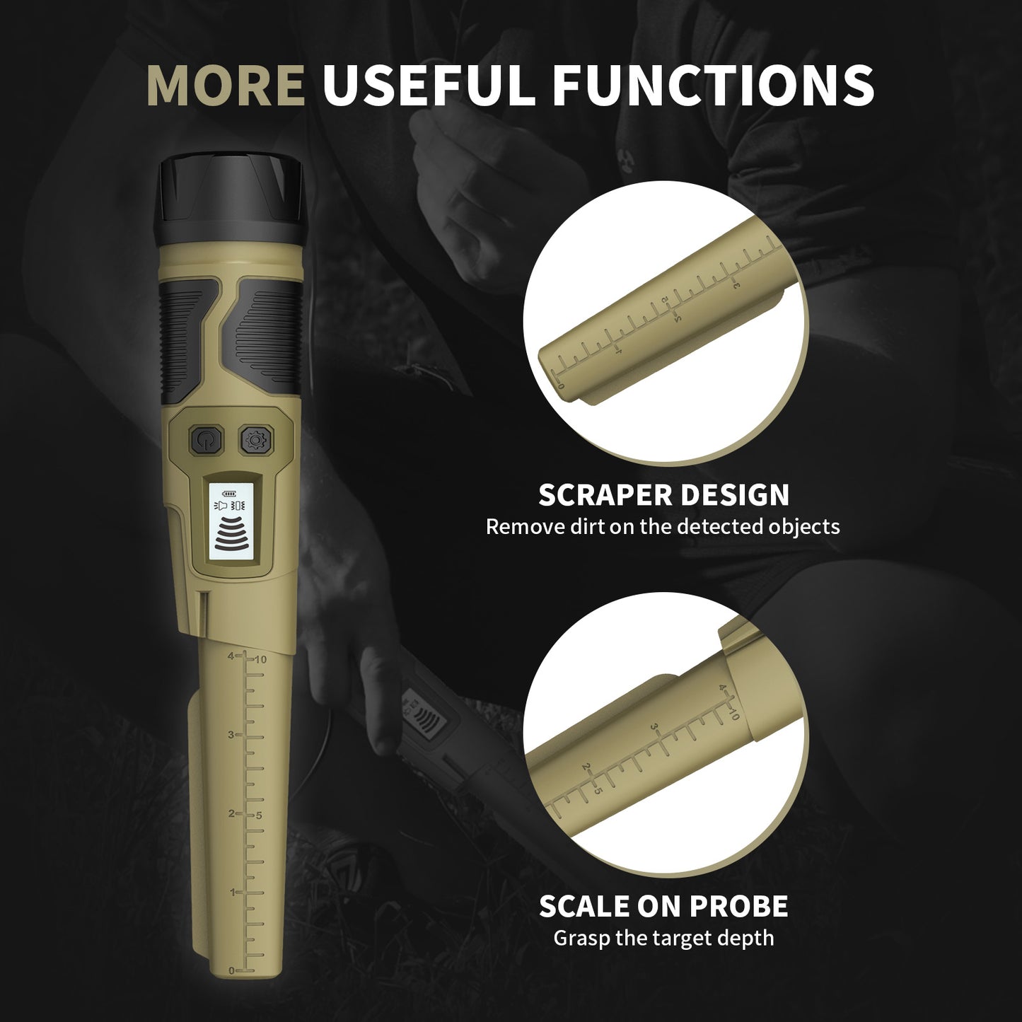 ULHUND Metal Detector Pinpointer