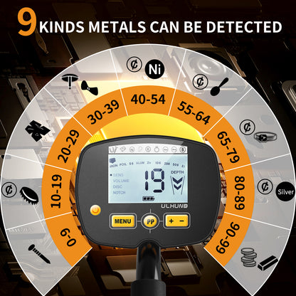 ULHUND Metal Detector - 1701