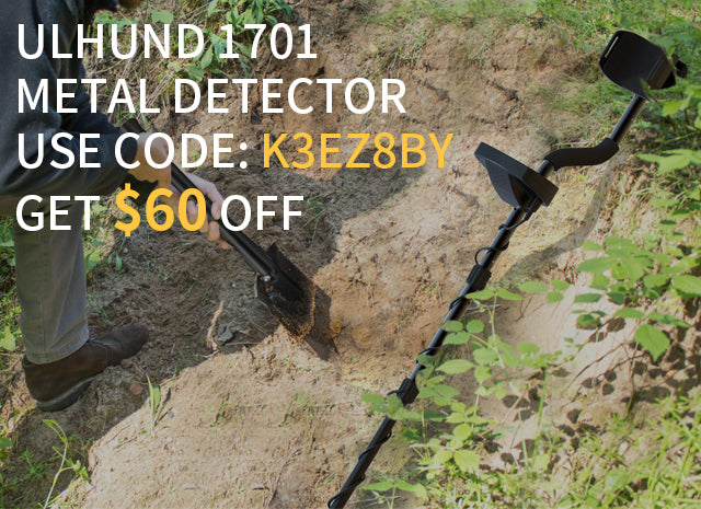 ULHUND 1701 metal detector – $60 OFF with code K3EZ8BY